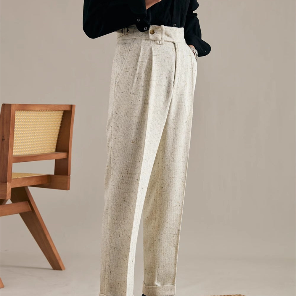 Retro Drape Trousers