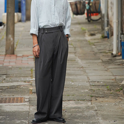 Pleated Loose  Pants