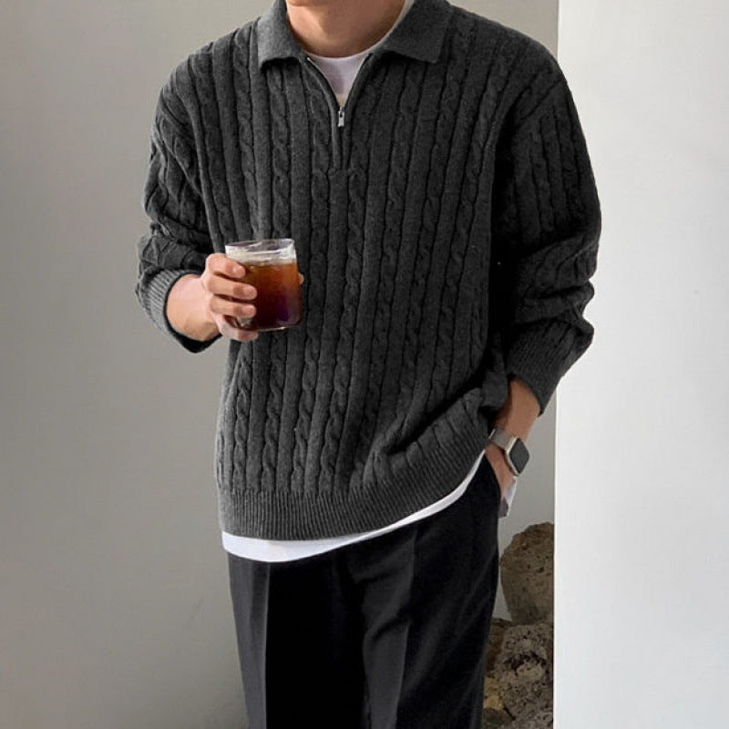 Lapel Pullover