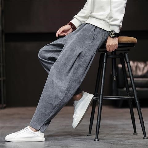 Corduroy  Straight Pants