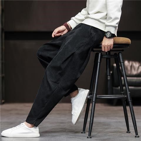 Corduroy  Straight Pants