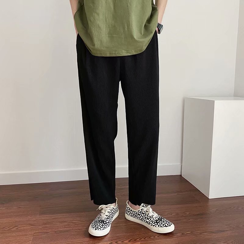 Casual Pleated Pants