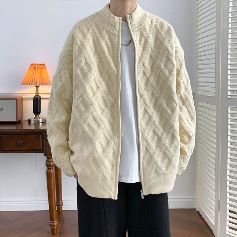 Cable-knit Cardigan