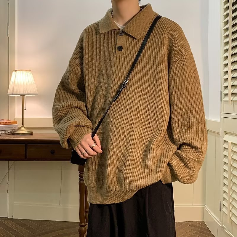 Polo Collar Sweater