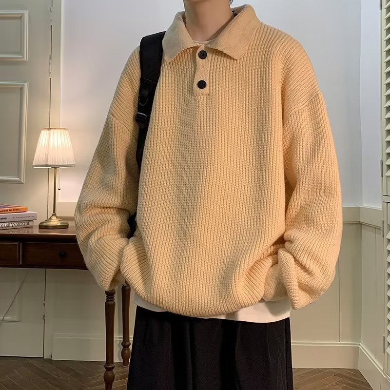 Polo Collar Sweater