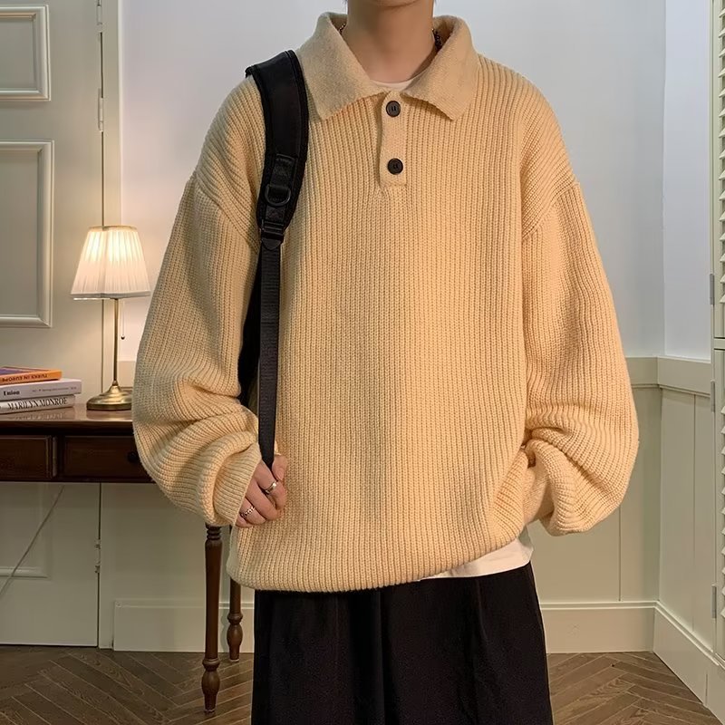 Polo Collar Sweater