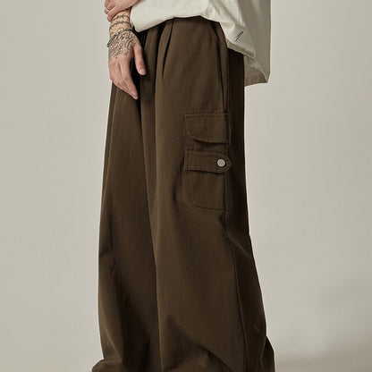 Straight Wide-leg Pants