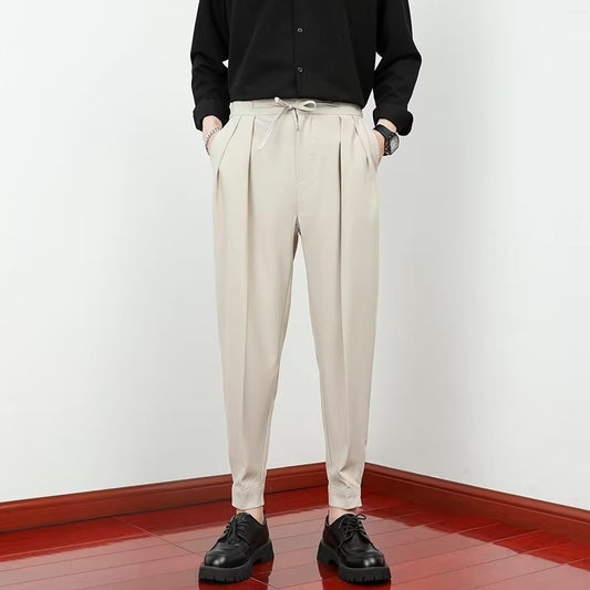 Pleated Suit Pants