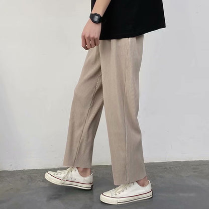 Casual Pleated Pants