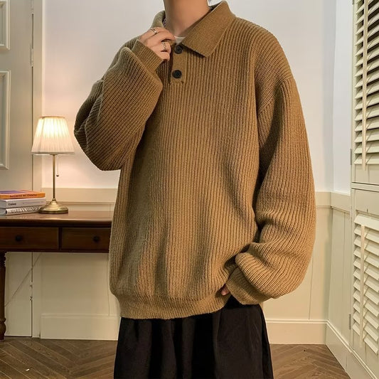 Polo Collar Sweater